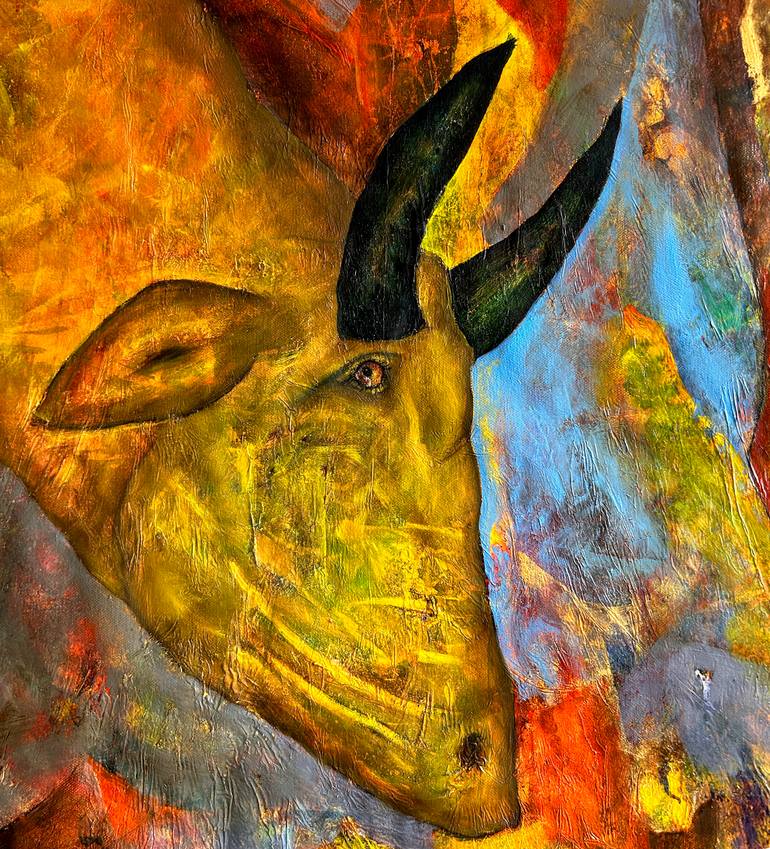 Original Contemporary Abstract Painting by Luis Xiua