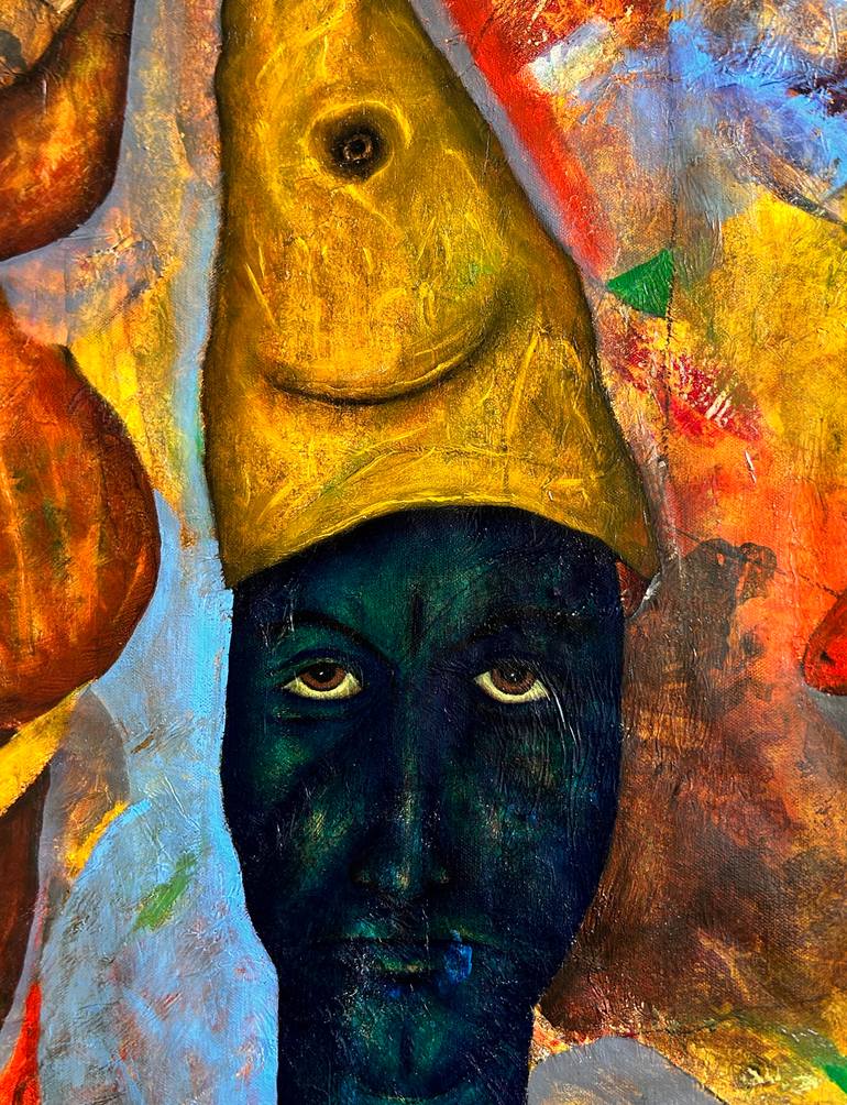 Original Contemporary Abstract Painting by Luis Xiua