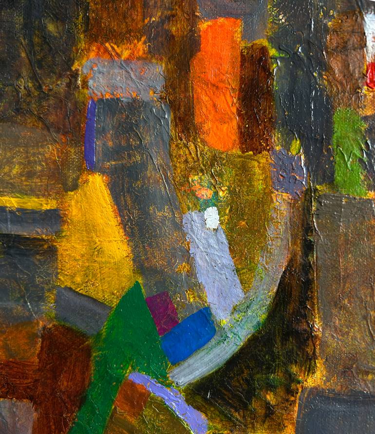 Original Contemporary Abstract Painting by Luis Xiua