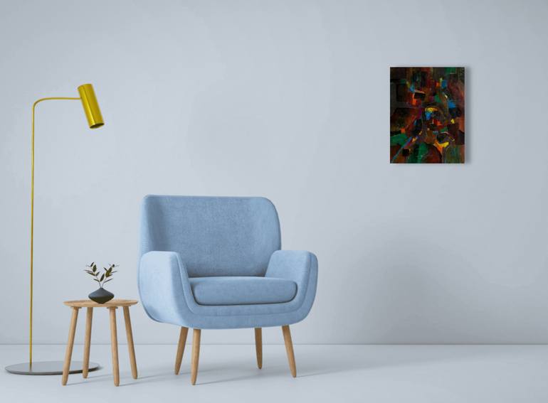 Original Abstract Painting by Luis Xiua
