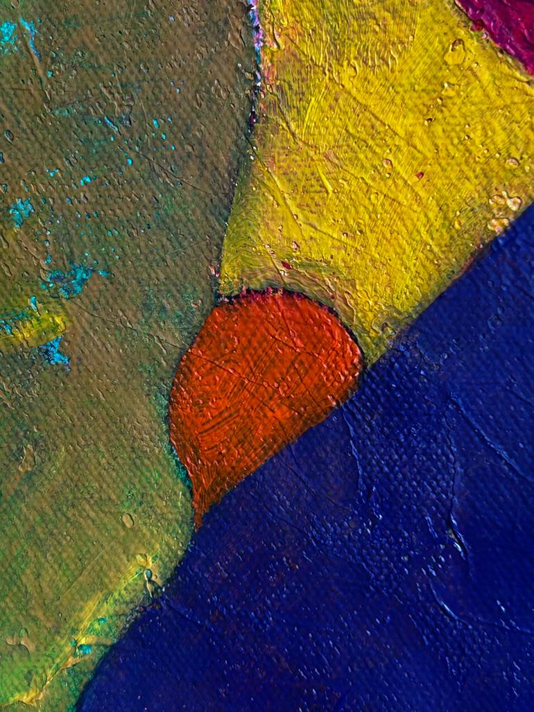 Original Abstract Painting by Luis Xiua
