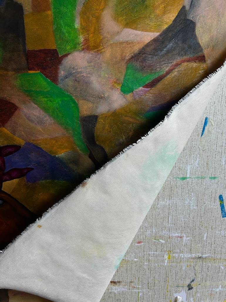 Original Figurative Abstract Painting by Luis Xiua