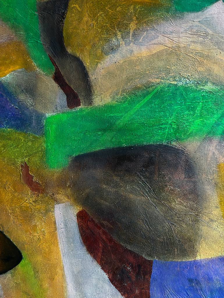 Original Figurative Abstract Painting by Luis Xiua