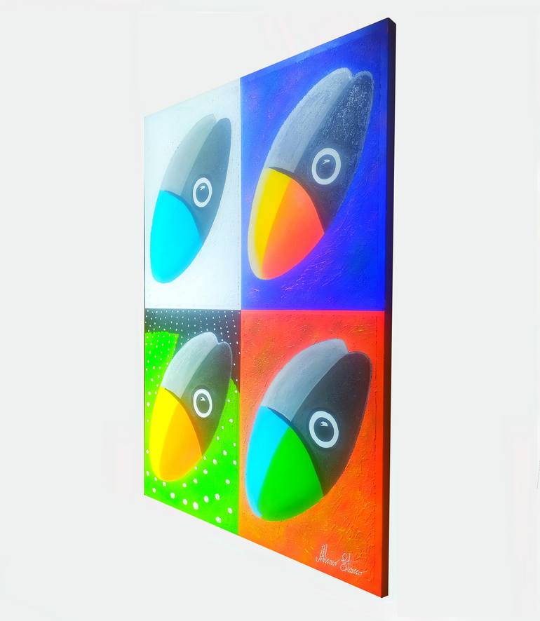 Original Modernism Fashion Painting by Marco Stocco