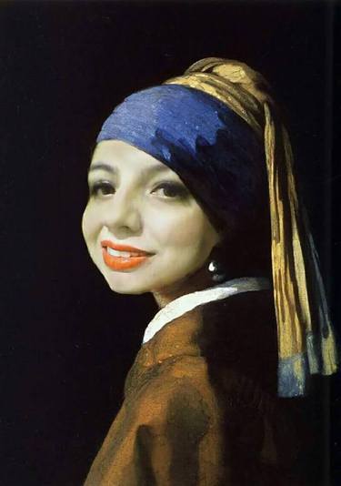 Ingrid with a Pearl Earring - Limited Edition of 5 thumb