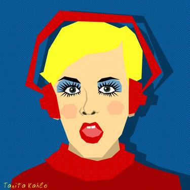 Print of Pop Art Pop Culture/Celebrity Mixed Media by Tetiana Volkova