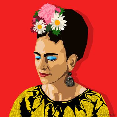 Frida misses you - Limited Edition of 30 thumb