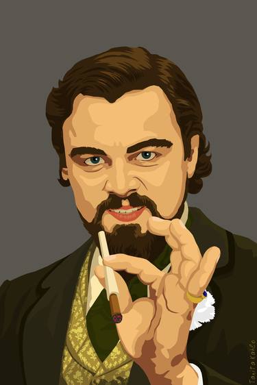 Leonardo DiCaprio portrait thumb