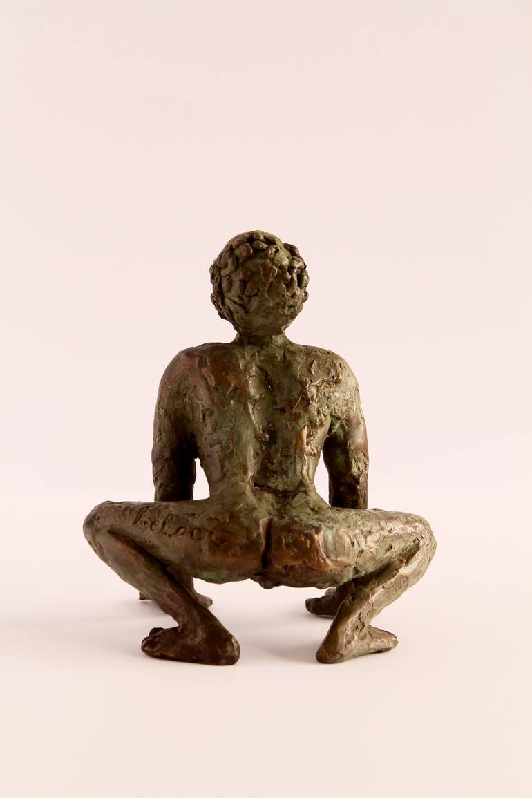 Original Figurative Nude Sculpture by Bram Eliaert