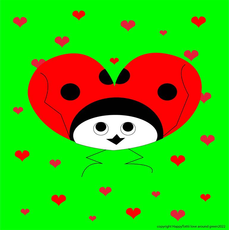 Original Art Deco Love Printmaking by Doris Taussig