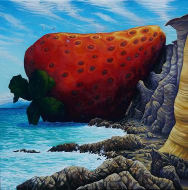 Original Surrealism Seascape Paintings by Bartosz Jancik