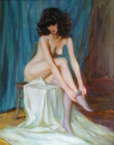 Original Nude Paintings by Alisa Gibet