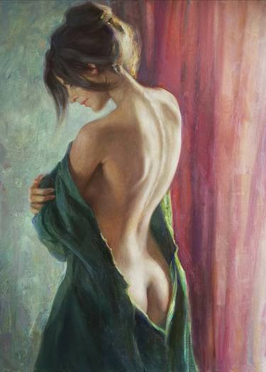 Original Fine Art Nude Paintings by Alisa Gibet