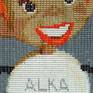 beadweaving detail