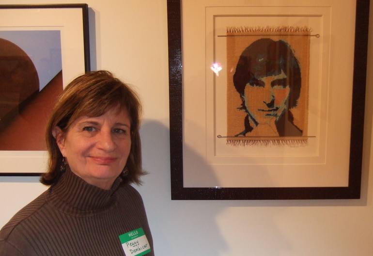 Original Folk Pop Culture/Celebrity Mixed Media by Peggy Dembicer