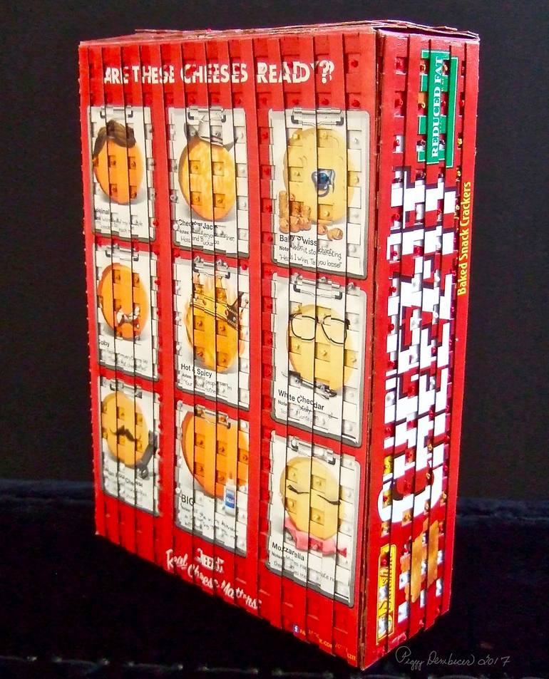 Original Conceptual Pop Culture/Celebrity Mixed Media by Peggy Dembicer