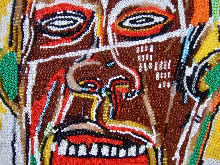 Original Conceptual Pop Culture/Celebrity Mixed Media by Peggy Dembicer