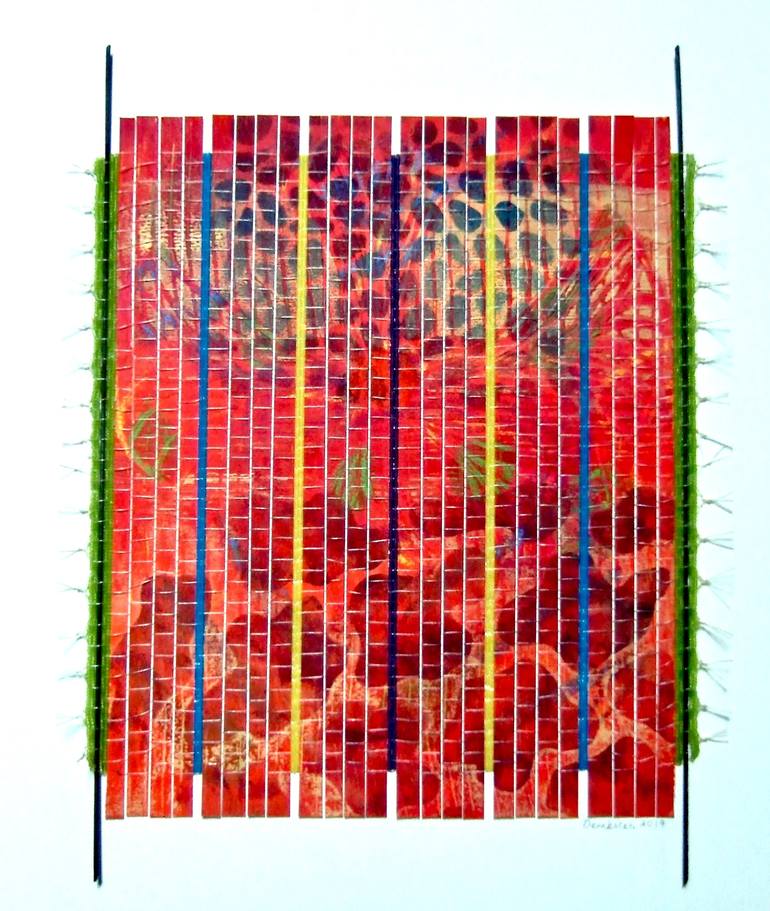 Weaving With Wrappers – Marvelous M&M Art by Peggy Dembicer
