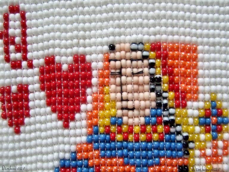 Original Conceptual Pop Culture/Celebrity Mixed Media by Peggy Dembicer