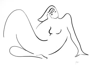 Original Fine Art Nude Drawings by Arnaud Faugas