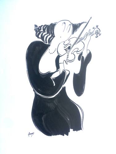 Original Illustration Music Drawings by Arnaud Faugas