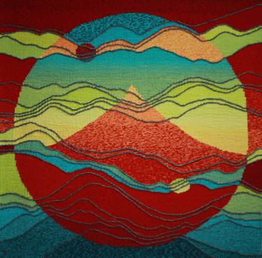 Original Conceptual Abstract Mixed Media by Zhazira Janabayeva