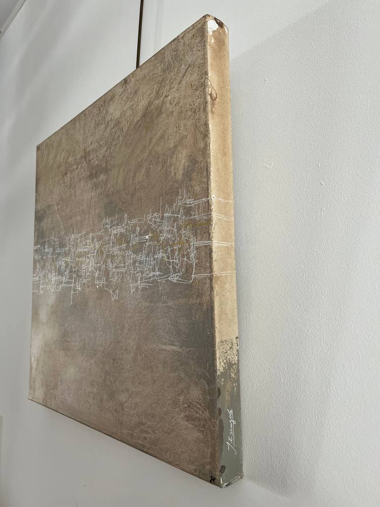 Original Minimalism Abstract Painting by Judit Escayola