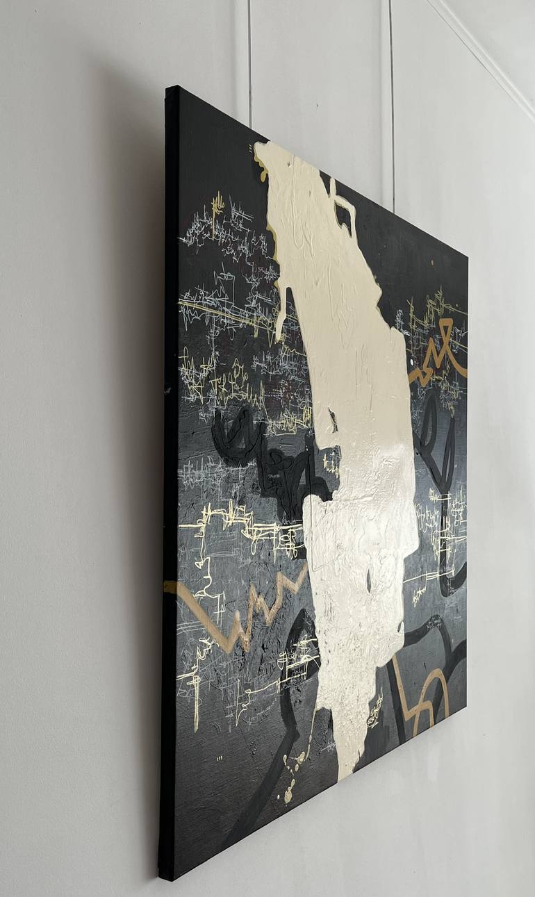 Original Abstract Expressionism Abstract Painting by Judit Escayola