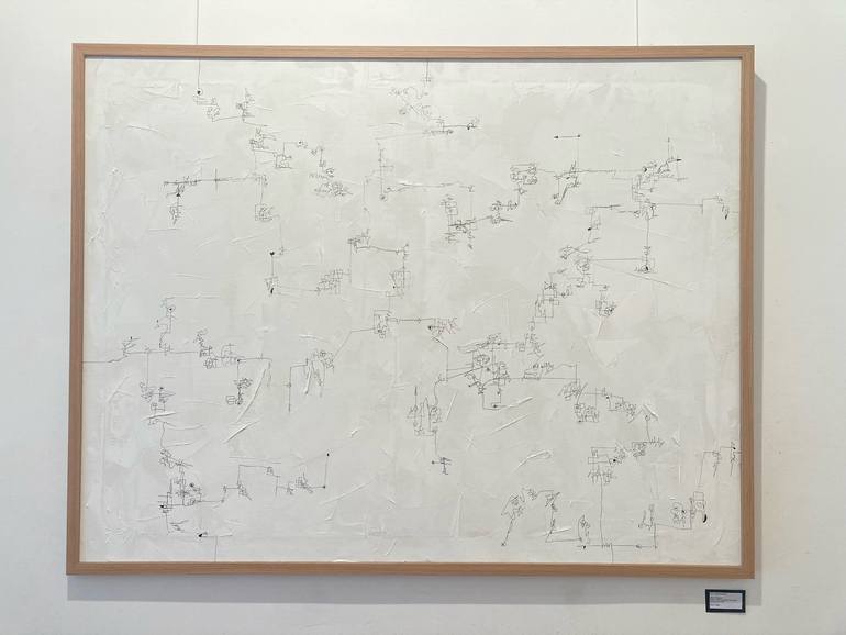 Original Abstract Painting by Judit Escayola