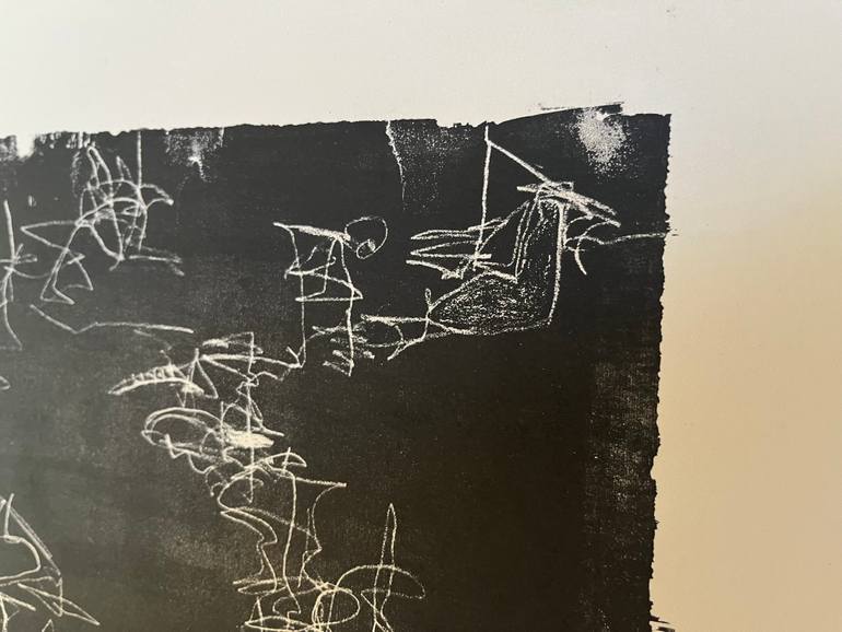 Original Minimalism Abstract Printmaking by Judit Escayola