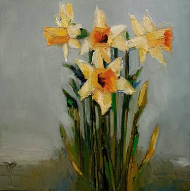 Original Floral Paintings by Yolande de Vlugt