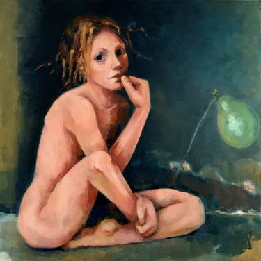 Original Expressionism Nude Paintings by Yolande de Vlugt