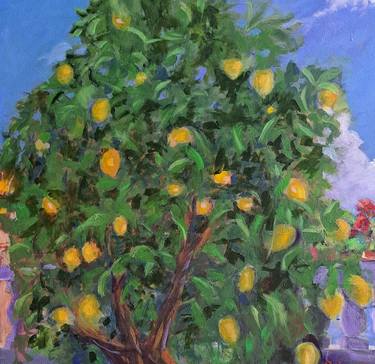 Saatchi Art Artist Rosalind Roberts; Paintings, “The lemon tree” #art