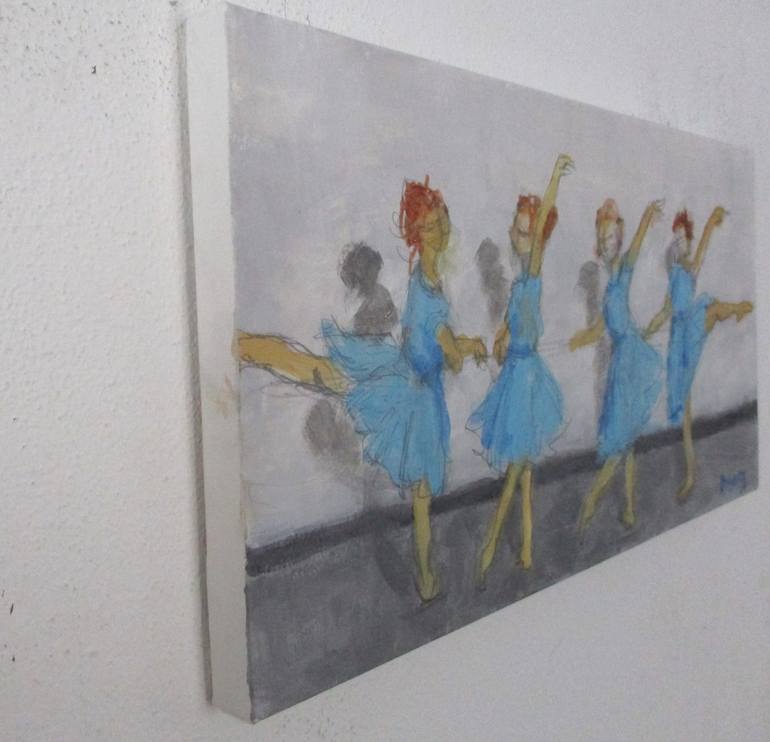 Original Figurative Performing Arts Painting by Rosalind Roberts