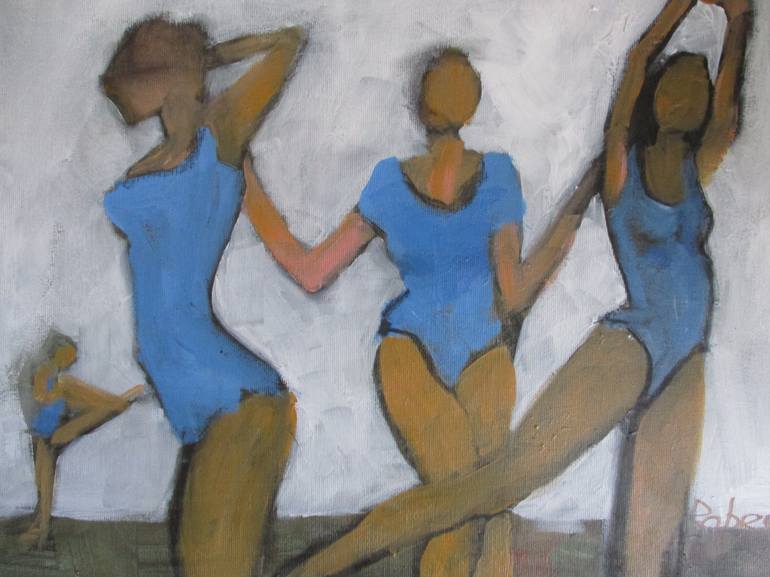 Original Women Painting by Rosalind Roberts