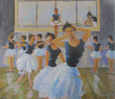 Original Expressionism Performing Arts Paintings by Rosalind Roberts