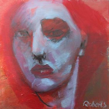 Original Expressionism Portrait Paintings by Rosalind Roberts