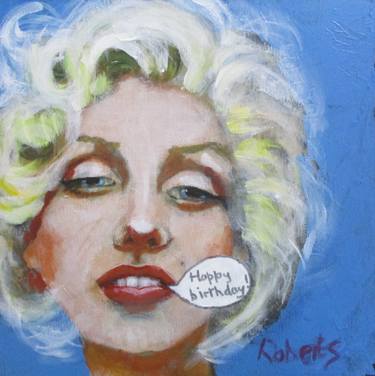 Original Pop Culture/Celebrity Paintings by Rosalind Roberts