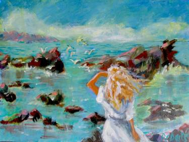 Original Seascape Paintings by Rosalind Roberts