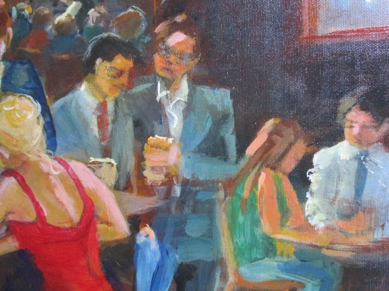 Original Figurative People Painting by Rosalind Roberts