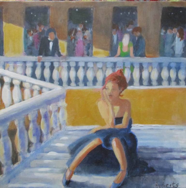 Original Women Painting by Rosalind Roberts