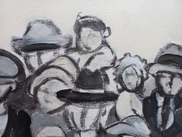 Original Figurative People Painting by Rosalind Roberts