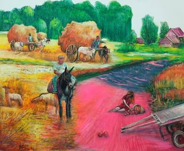 Original Landscape Paintings by Sarah Hussein