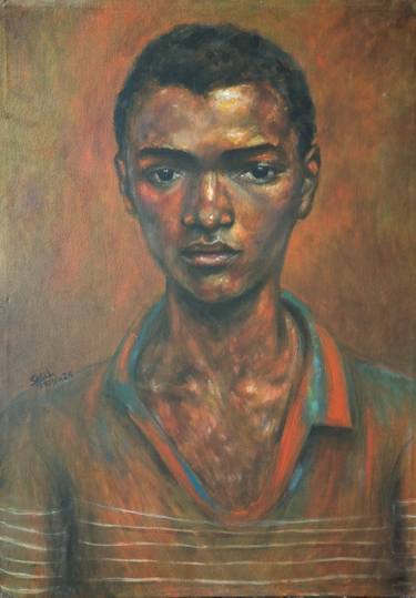 Original Classicism People Painting by Sarah Hussein Alwassief 