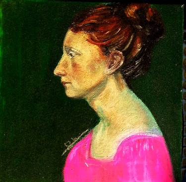 a women in pink thumb