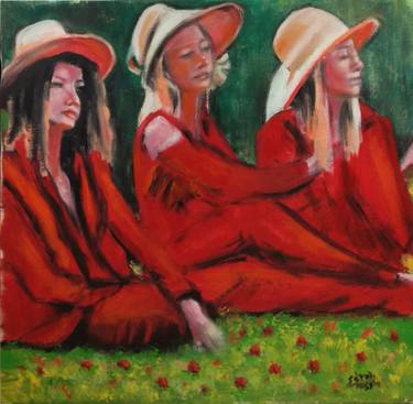 Original People Paintings by Sarah Hussein