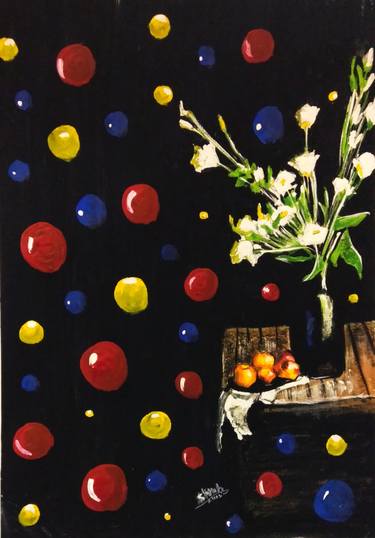 Print of Fine Art Still Life Paintings by Sarah Hussein