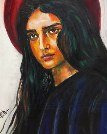 Original Impressionism Portrait Paintings by Sarah Hussein