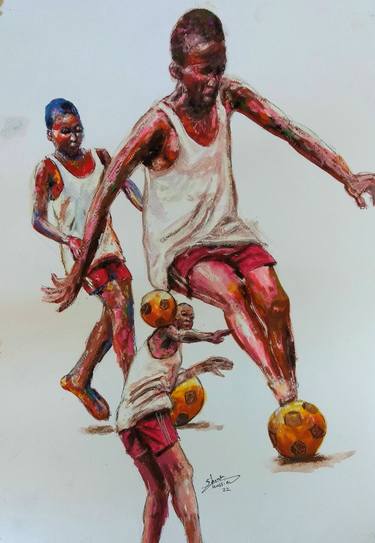 Print of Contemporary People Paintings by Sarah Hussein