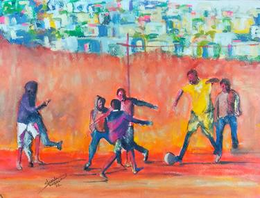 Print of Contemporary People Paintings by Sarah Hussein